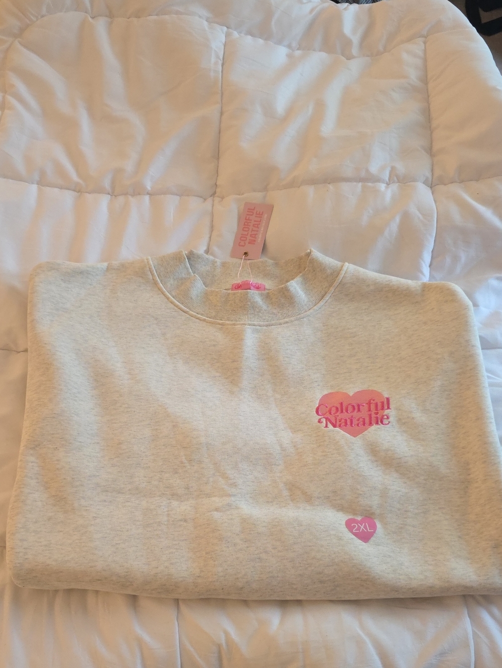 Colorful Natalie NY Themed Sweatshirt